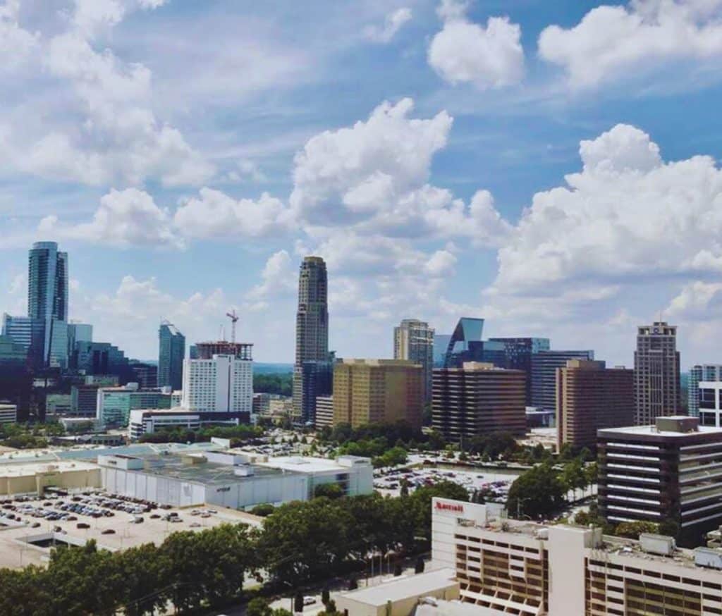 Buckhead skyline, Buckhead, GA